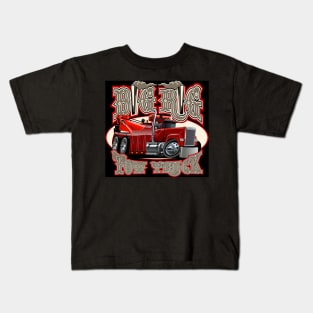 Cartoon tow truck Kids T-Shirt